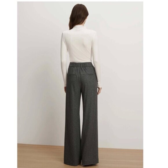 Veronica Beard Jude Pant in Heather Gray 10 - Picture 2 of 9